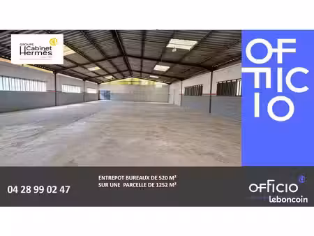 local bureaux 420 m²