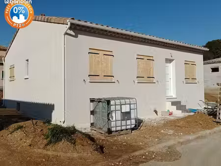 projet de construction d'une maison 75 m² avec terrain à capestang (34)