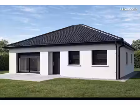 sur la commune de diemoz, à vendre une maison de plain pied de 80m2 à construire sur 440m2