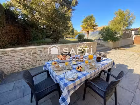 longère vion 128m², piscine, dpe b, 4 chambres