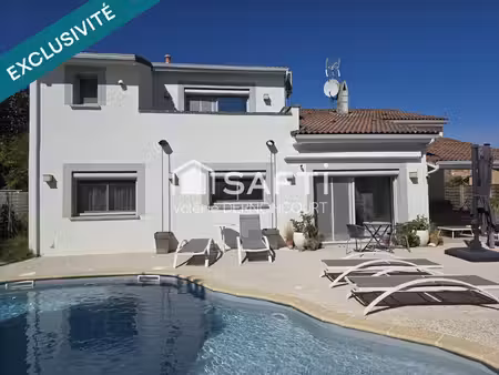 maison familiale avec piscine, garage et dépendance