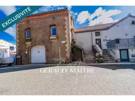 maison 3 chambres avec grand garage sur le larzac proche a75