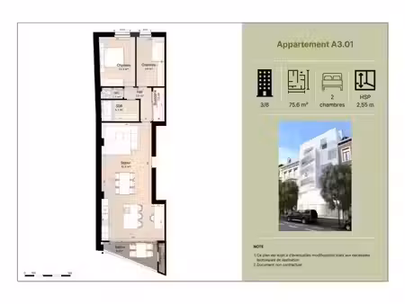 appartement à vendre à boulevard de la sauveniere 115 liège (vbe72196)