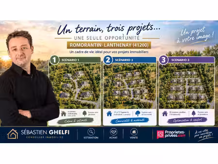 achat terrain 4 230m² romorantin lanthenay 41200