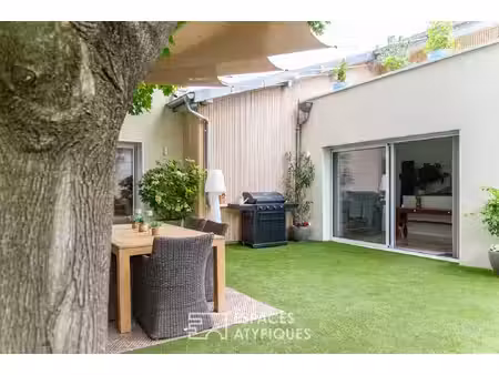 maison des années 30 réhabilitée avec extension, patio et bassin ? dijon bas montchapet