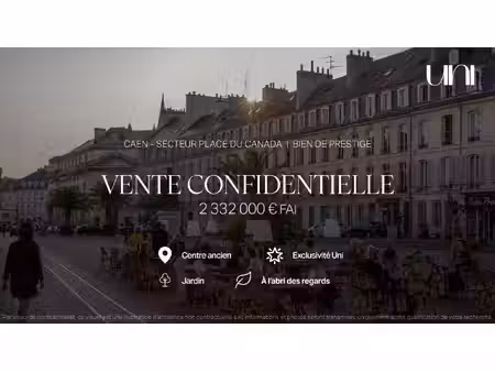 maison 6 pièces de 205 m2 - caen centre ancien