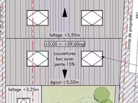 vente terrain à nantes (44000) : à vendre / 104m² nantes