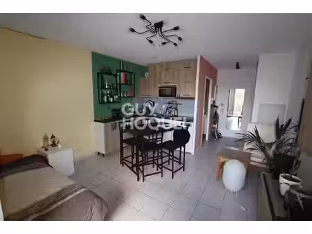 joli appartement t1 meublé, calme, jardin privatif arboré