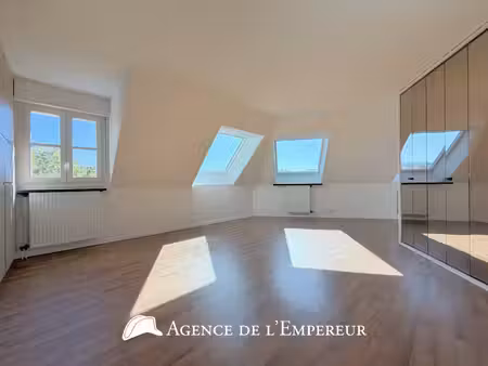 grand studio 43 m2 (50 m2 au sol) -- dernier étage. place des