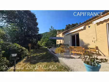 en ardèche, à issamoulenc - maison de plain-pied avec vue dégagée sur la nature luxuriante