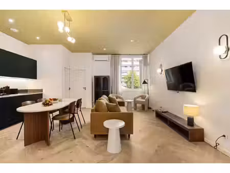 cannes -- boulevard carnot ; appartement 4 pièces entièrement