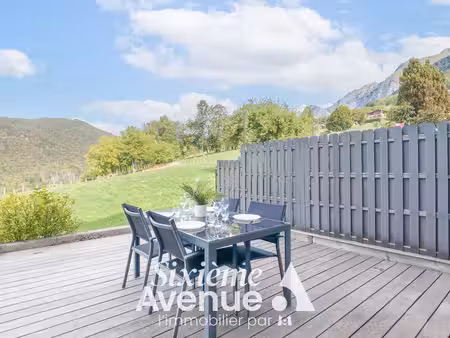 exclusivité talloires montmin - maison 4 pièces 120 m² avec terrasse et vue dégagée sur le