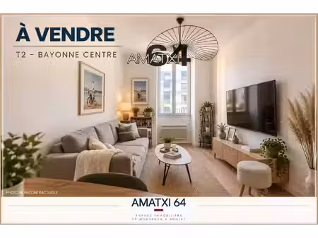 appartement t2 32m2 - bayonne centre