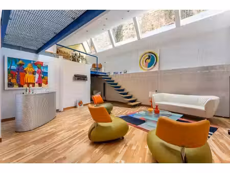 loft avec jardin au centre de la croix-rousse