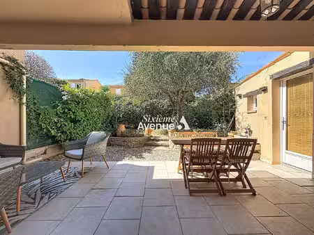 a vendre - maison à mougins 3 pièces 2 chambres de 80 m²+ dépendance et garage
