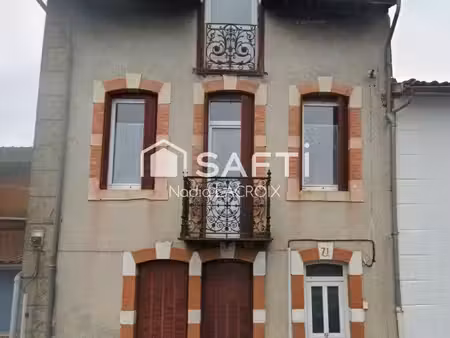 maison 3 chambres 138 m², jardin.