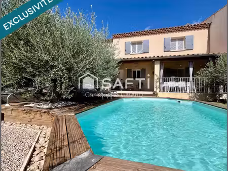 villa récente de 88 m² avecc jardin et piscine