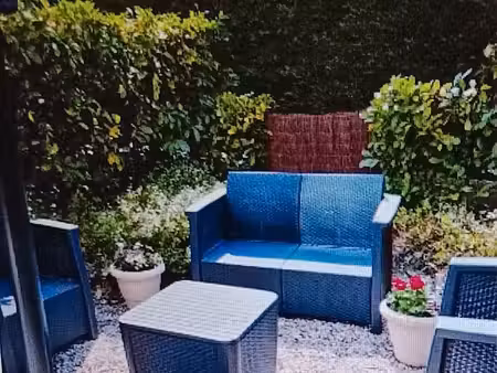 500 m ocean, appt meublé 37 m2, piscine, jardin privatif, lv, ll, fibre, tbe