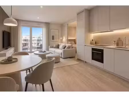 derniere dispo ! grand studio évolutif au dernier etage avec balcon plein sud, en lisière 