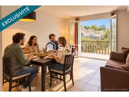 barbaste – duplex t3 avec terrasse, piscines et tennis un appartement, trois projets : viv