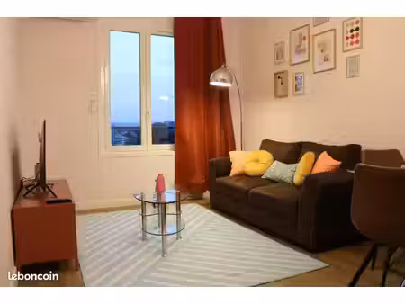 appartement t2 - proche hôpital - rénové, meublé et equipé