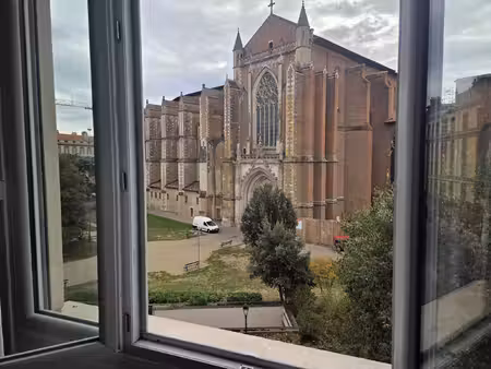 toulouse quartier saint-étienne studio 28,61 m2 avec vue
