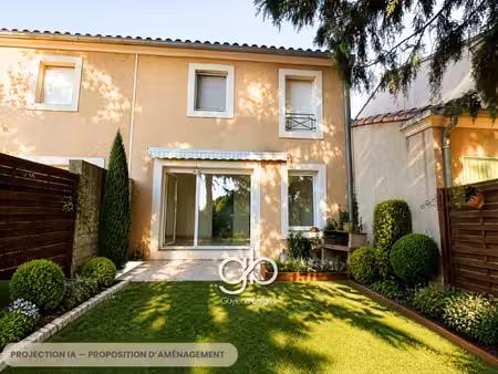 maison à vendre montpellier t4 3 chambres avec jardin et g