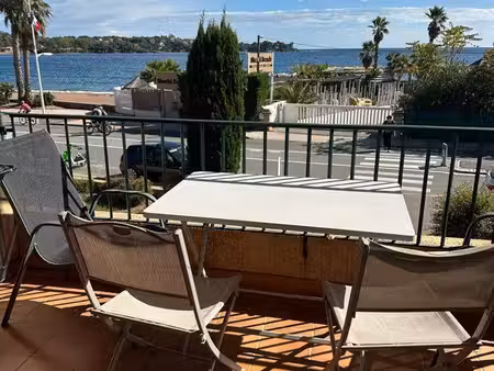 location hivernale d’octobre à fin juin studio front de mer agay