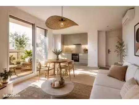 appartement 2 pièces 38 m²