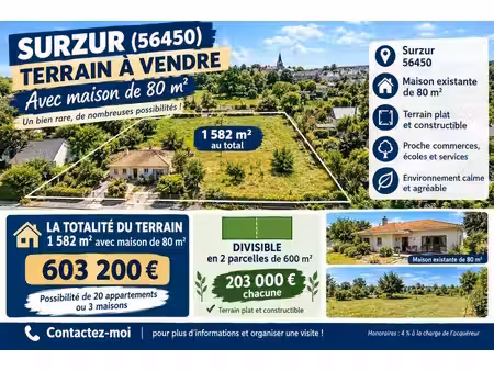 terrain en vente - vannes, bretagne