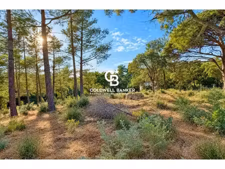 grimaud – beauvallon / bartole – terrain constructible de 3221 m² avec permis purgé
