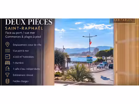 appartement saint-raphael (83)