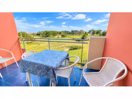 entre le golf de biarritz et les plages d'anglet - studio avec terrasse avec vue sur le go