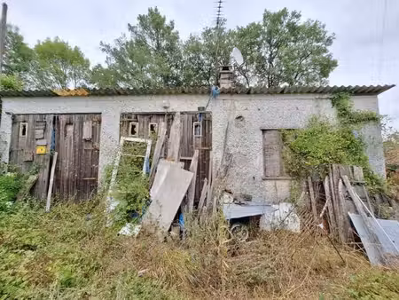 ancienne maison à rénover de 50 m² sur un magnifique terrain de 5 000 m² avec vue sur les 