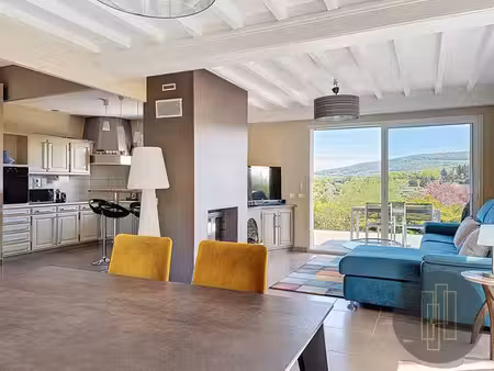 dommartin la chicotière - maison avec vue, piscine et 2 500 m² de terrain