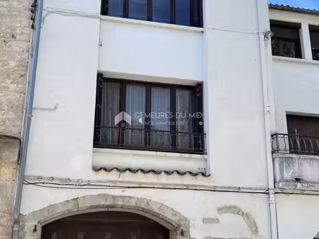 quissac - maison de village 4 pièces 124 m2 avec garage