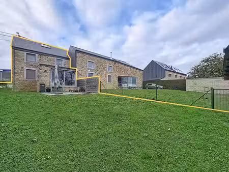 maison avec jardin à la sortie d'hamois !