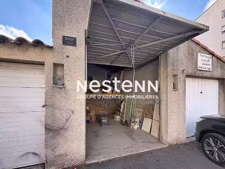 perpignan, garage 18.85m2 avec mezzanine