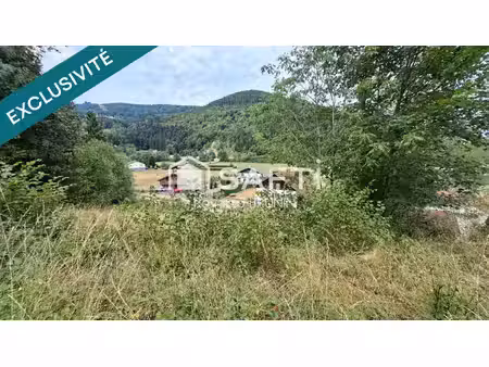 terrain constructible de 1 337 m² à ventron