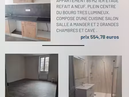 location appartement laussonne