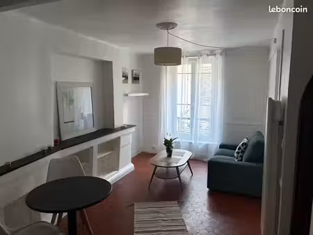 appartement renové et meublé - 2 pièces 28 m² - 13005