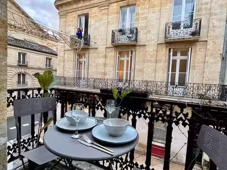 appartement meublé t2 plein centre de bordeaux
