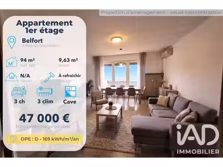 appartement à belfort (90000)