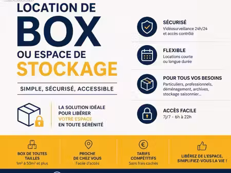 box de stockage