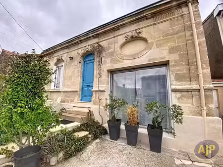 échoppe bordelaise avec grand jardin