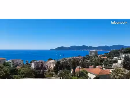 appartement à cannes vue mer