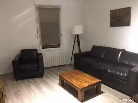 location meuble t2 + box parking