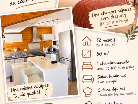 appartement meublé tout equipé