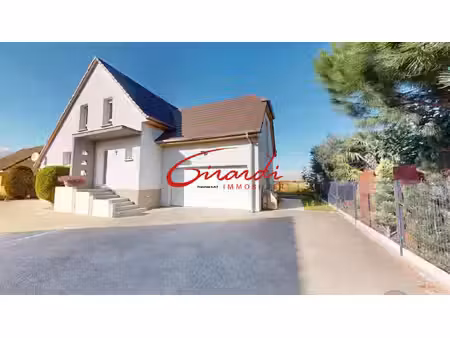 ungersheim en impasse, belle maison de 135 m2 sur 5.35 ares