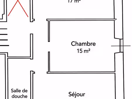 à vendre – t3 60 m2 a renover – vierzon, quartier des forges